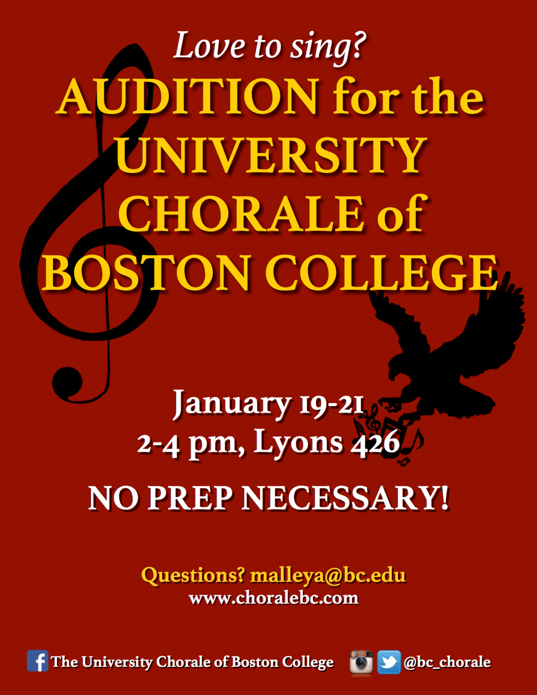 NormalSpringAuditionFlyer